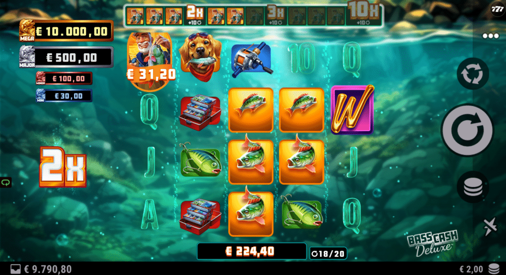 Bass Cash Deluxe Slot